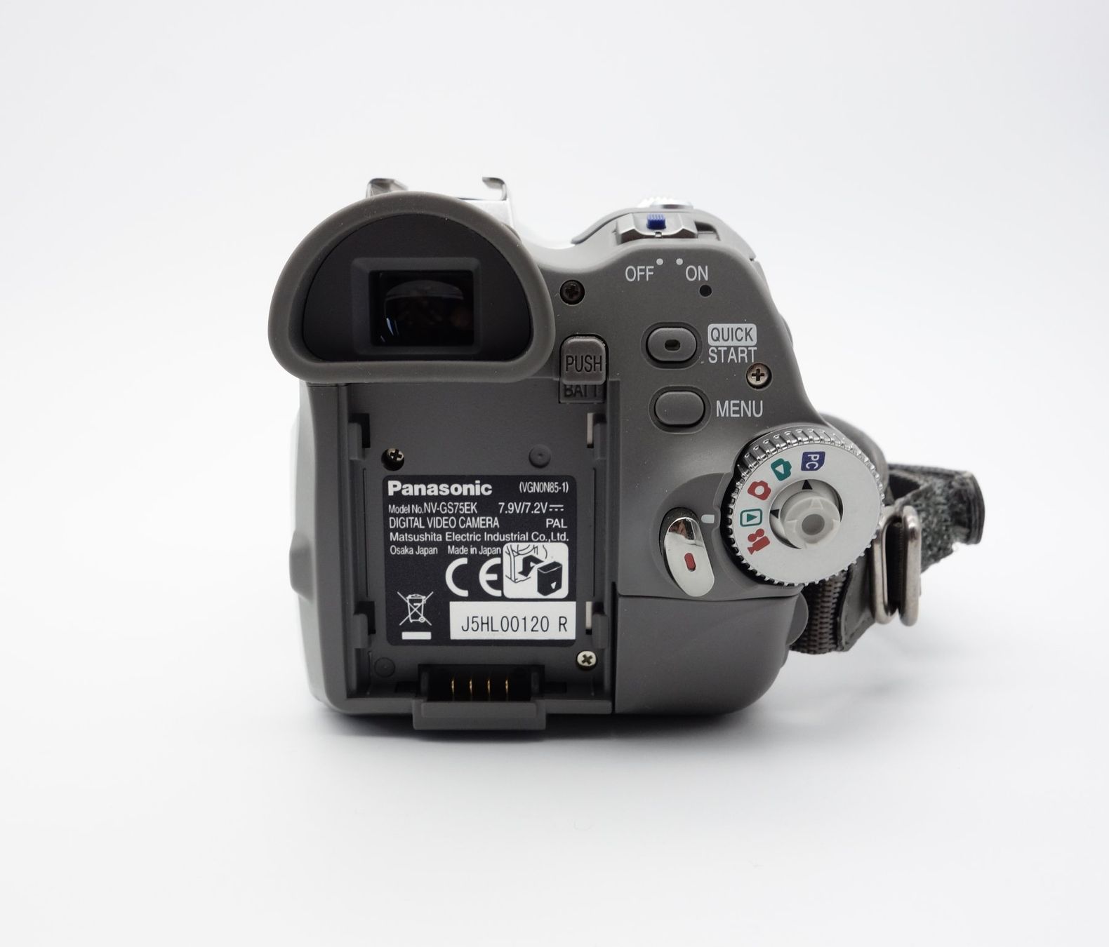 Panasonic Camcorder: Caméra caméscope Panasonic NV-GS75EK avec accessoires – Gebraucht aus La Rippe von Kopernic 1