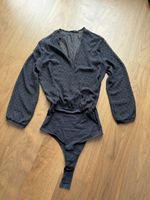 neu Süsser Schwarz Body mit Dots, Gr. 38-M 