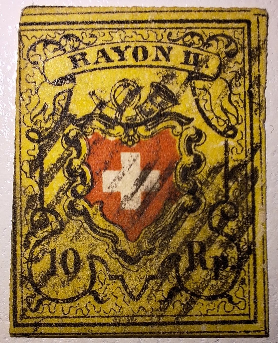 Tutti i francobolli: Rayon 16II Typ 38 D - LO – Usato da Balgach venduto da SIMEON27
