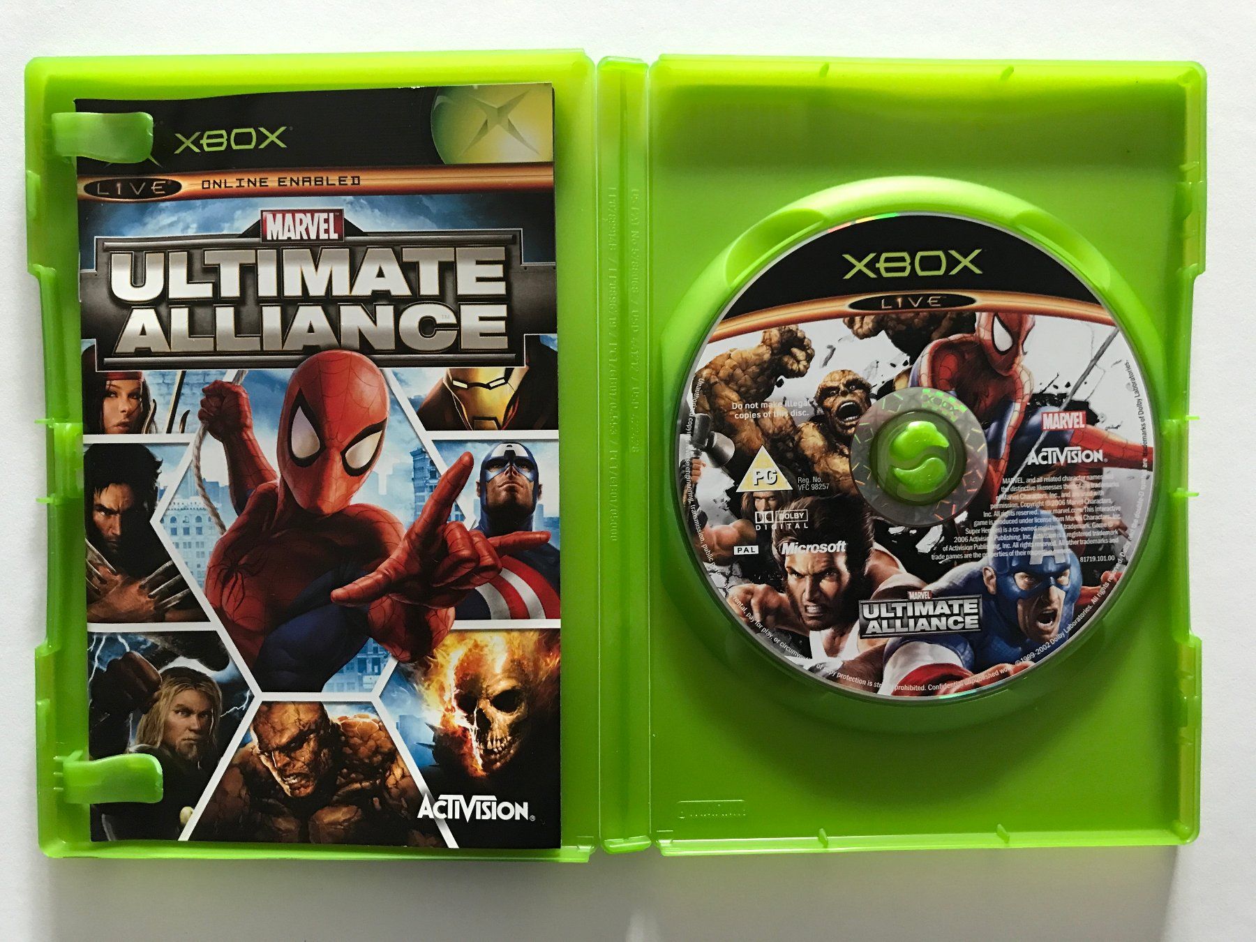 Spiele: XBOX - Marvel Ultimate Alliance ( CIB ) – Gebraucht aus Allschwil von Bullach 2