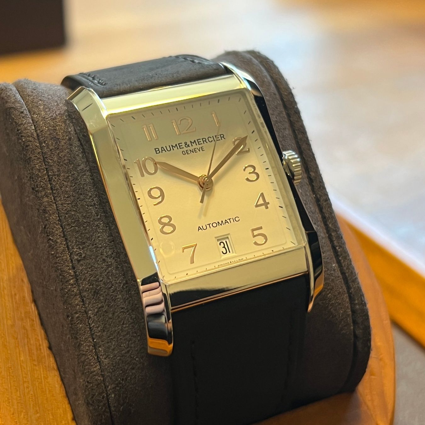 Baume & Mercier Orologi: Baume & Mercier Hampton Automatic Full Set M0A10156 – Usato da Carouge GE venduto da Watchaser 1