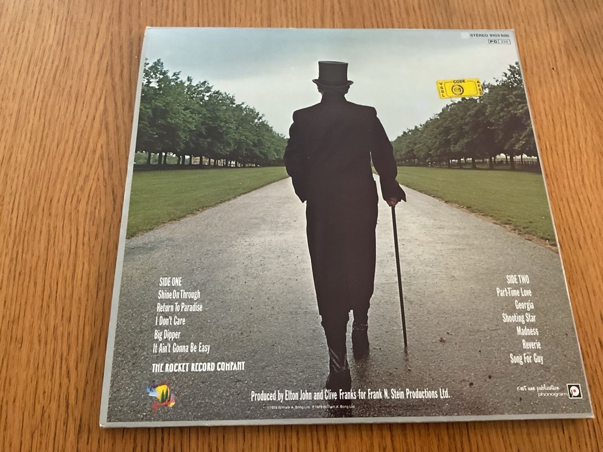 Dischi in vinile: Elton John - A Single Man LP Schallplatte Vinyl 1978 – Usato da Steinach venduto da Quarkie 2