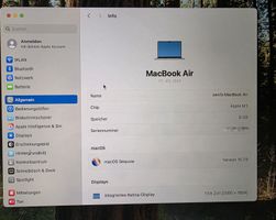 Apple MacBook Air 13 Zoll M3 2024 8GB RAM