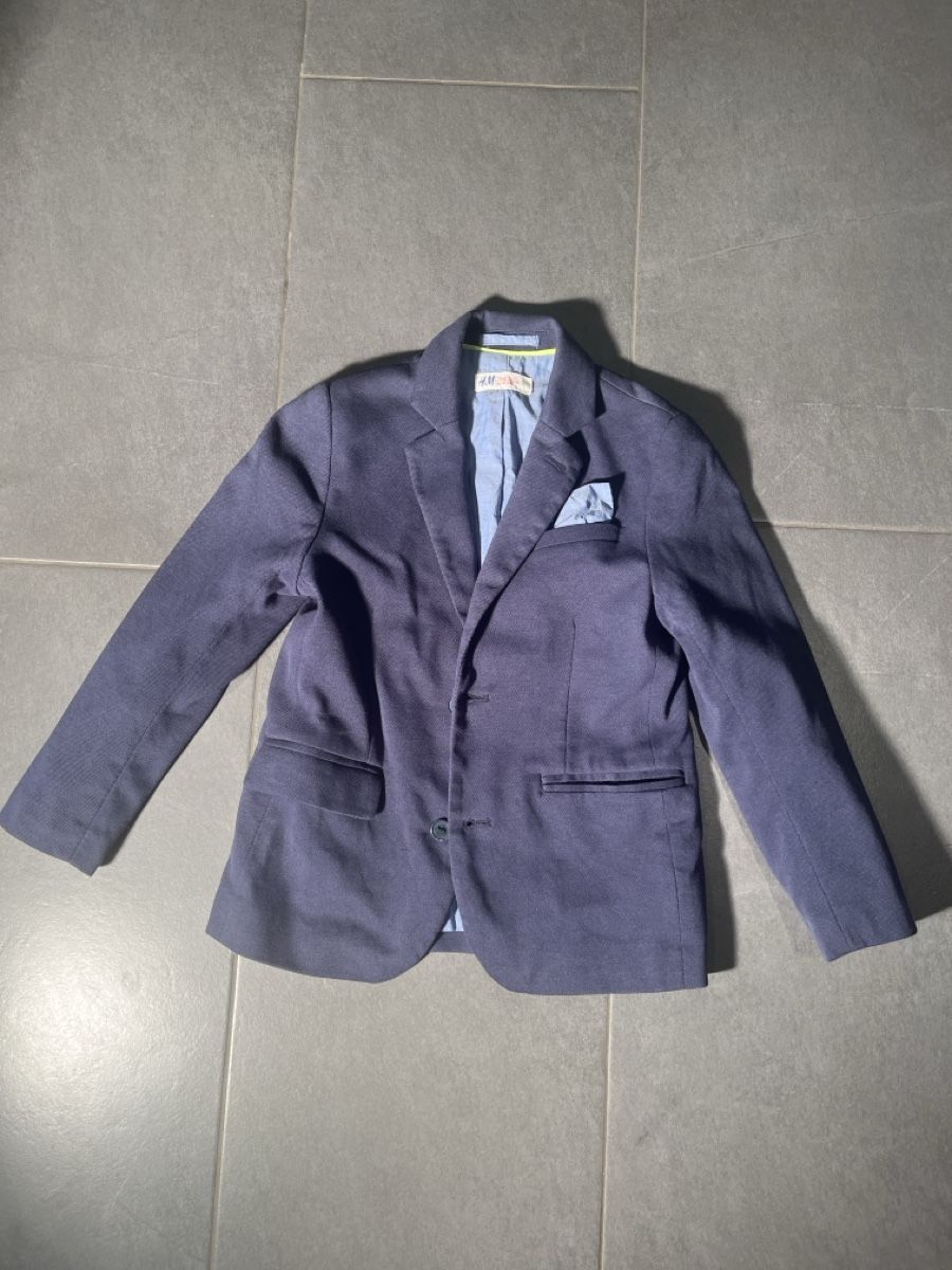 H&M Completi: H&M Sakko, dunkelblau, Grösse 128 – Usato da Fulenbach venduto da F8