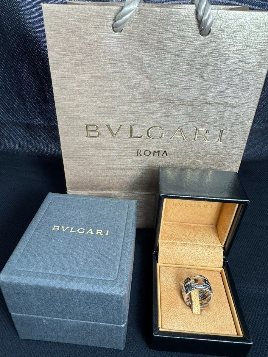 Bulgari Ringe: Authentic Bulgari Parentesi Ring Unisex Size 51💍 Pristine! – Gebraucht aus Hurden von rac_wyf8 8