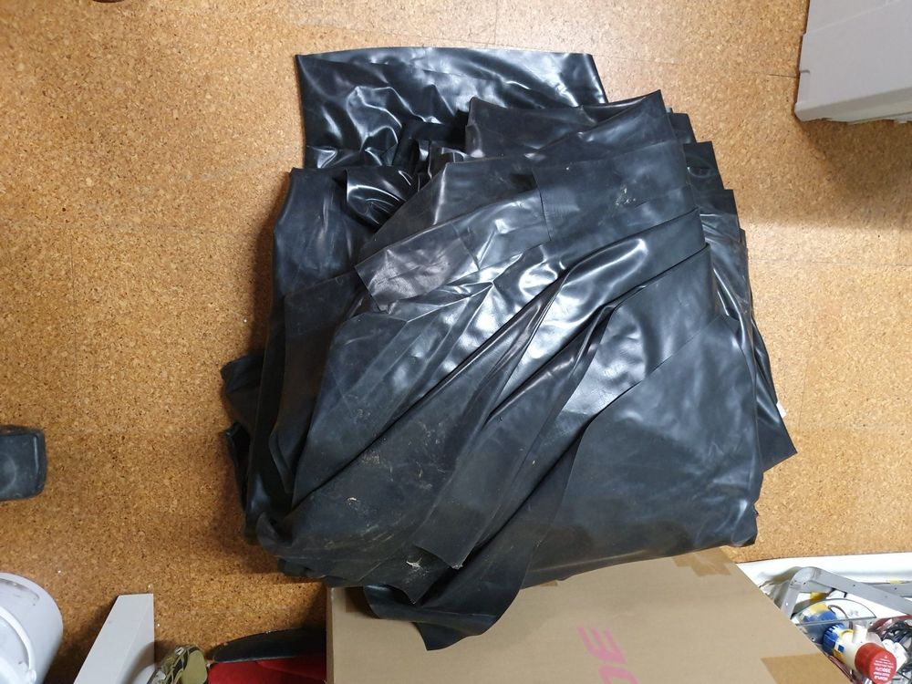 Schwarze Teichfolie 4x12 M – Wasserdicht & UV-beständig Für Koiteich & Gartenteich