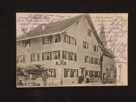 Elgg Restaurant Frohsinn - AK  - 1905