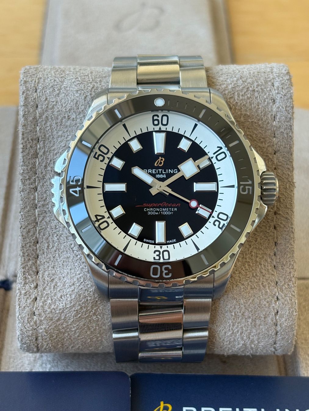 Breitling Orologi: Breitling Superocean Automatic 46 Fullset – Usato da Birsfelden venduto da Mynos 4