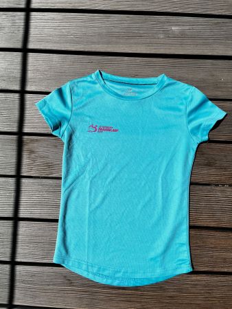 Sport T-Shirt Mädchen türkis Grösse XS, Schweizer Frauenlauf