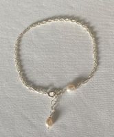 Silber Armband mit Süsswasser Perle