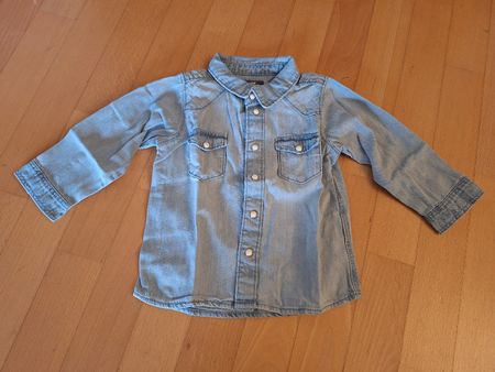 Jeanshemd von H&M in Gr. 80