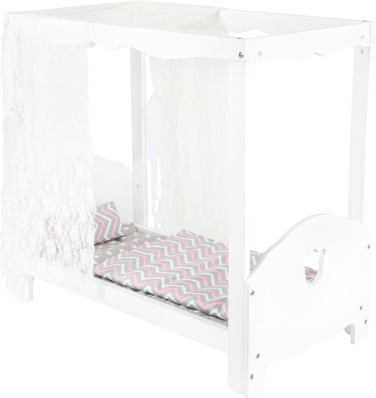 Carrozzine per bambole: Puppenhimmelbett – Nuovo e nell'imballaggio originale da Wettingen venduto da Swala 2