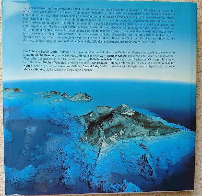 Libri: Berge aus dem All, St. Dech + R. Messner – Usato da Illnau venduto da Buechermaus 1