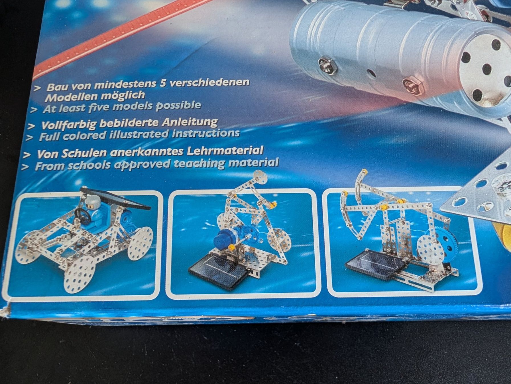 Baukästen: Eitech Solar Helikopter Bausatz, Metall, ab 8 Jahren – Gebraucht aus Herisau von apo_bxx7 5
