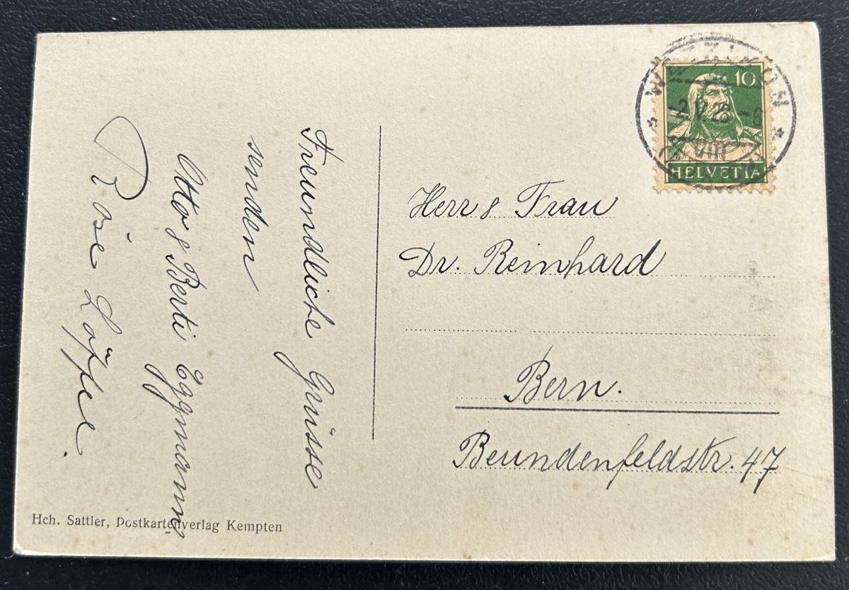 Cartoline postali: Wetzikon Bahnhofquartier  – Usato da Horw venduto da Tellbub 1
