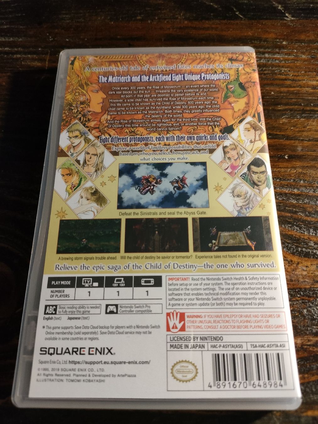 Nintendo Giochi: Romancing Saga 3 sur Switch – Usato da La Chaux-de-Fonds venduto da nwa_w9zt 1