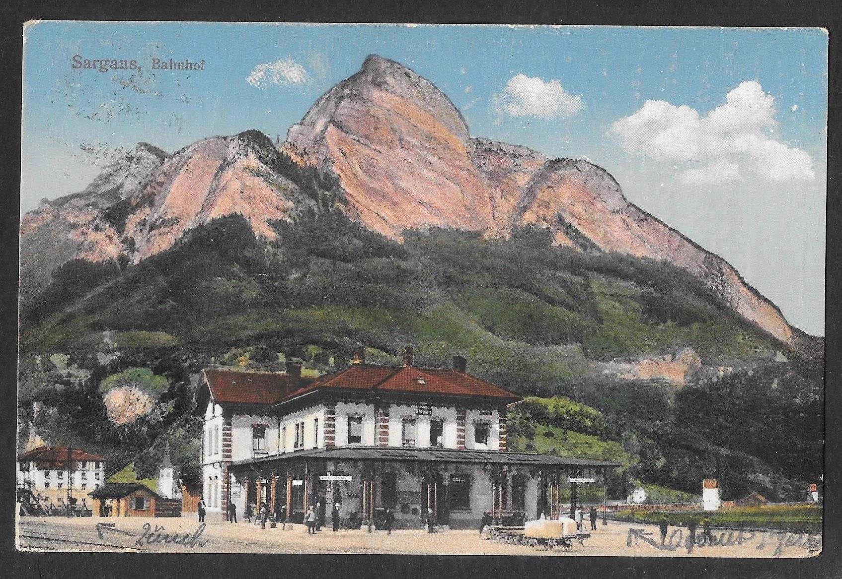 Cartes postales: Sargans Bahnhof – D'occasion à Olten par clotaldi