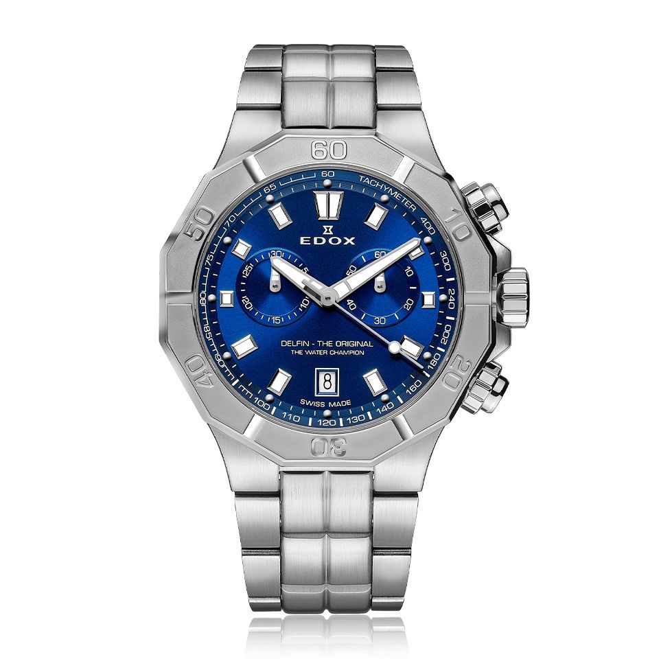 Edox Montres: EDOX DELFIN THE ORIGINAL CHRONOGRAPH – Neuf avec emballage d'origine à Gelterkinden par tom_bpx6