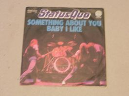 Single brit. Rock Hardrock Band Status Quo 1980 Something ..
