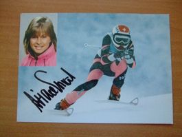 ARIANA EHRAT (CH) SKISTAR HANDSIGNIERT TOP AK