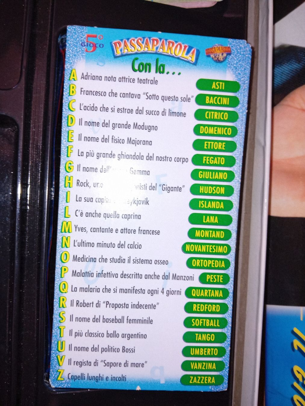 Hasbro Spiele: PASSAPAROLA – Gebraucht aus Biasca von Old_6blh 5