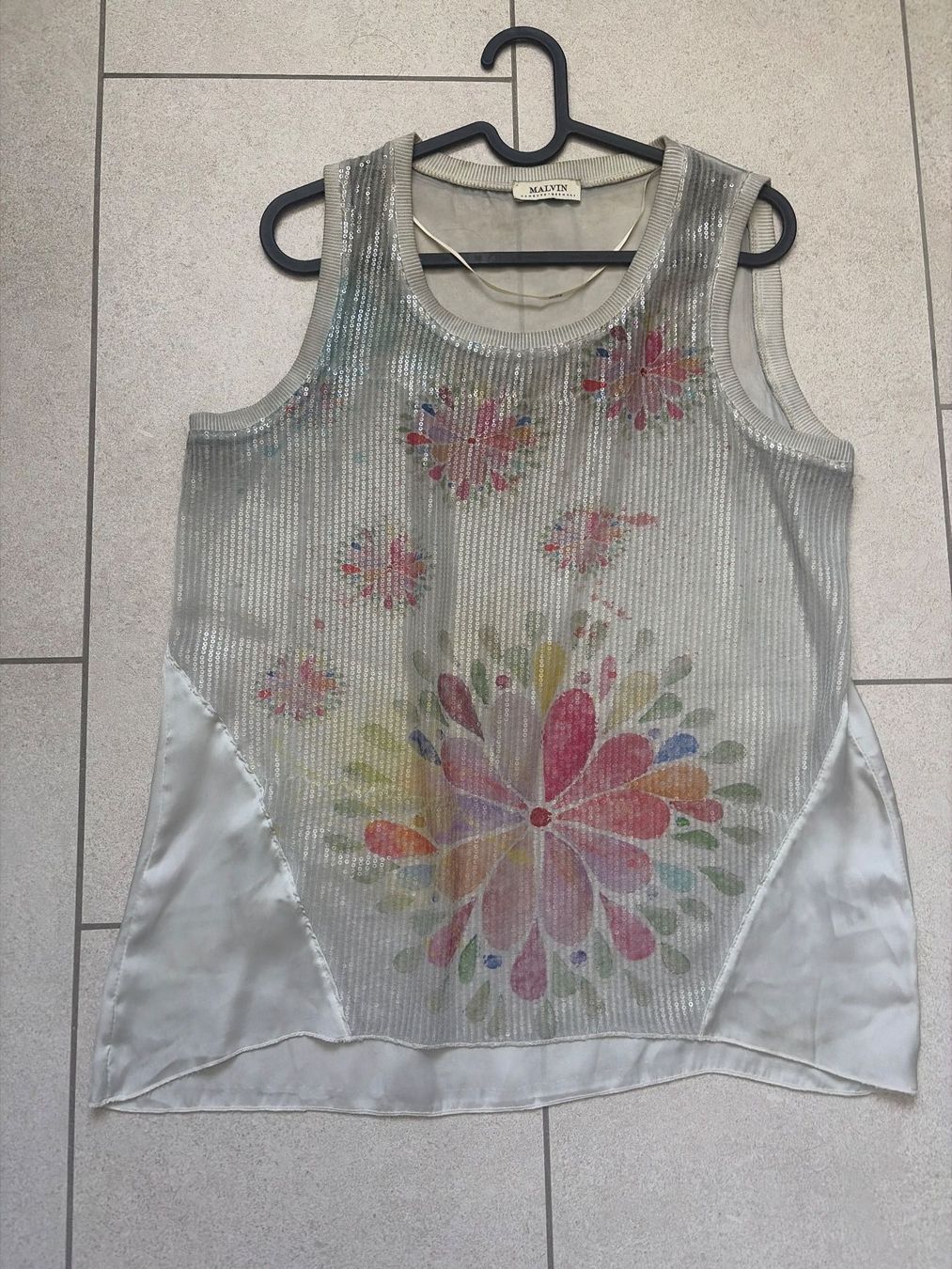 Top: Seiden-Top aus 100% Seide, Grösse M – Nuovo e nell'imballaggio originale da Wallisellen venduto da Lan_82sz 2