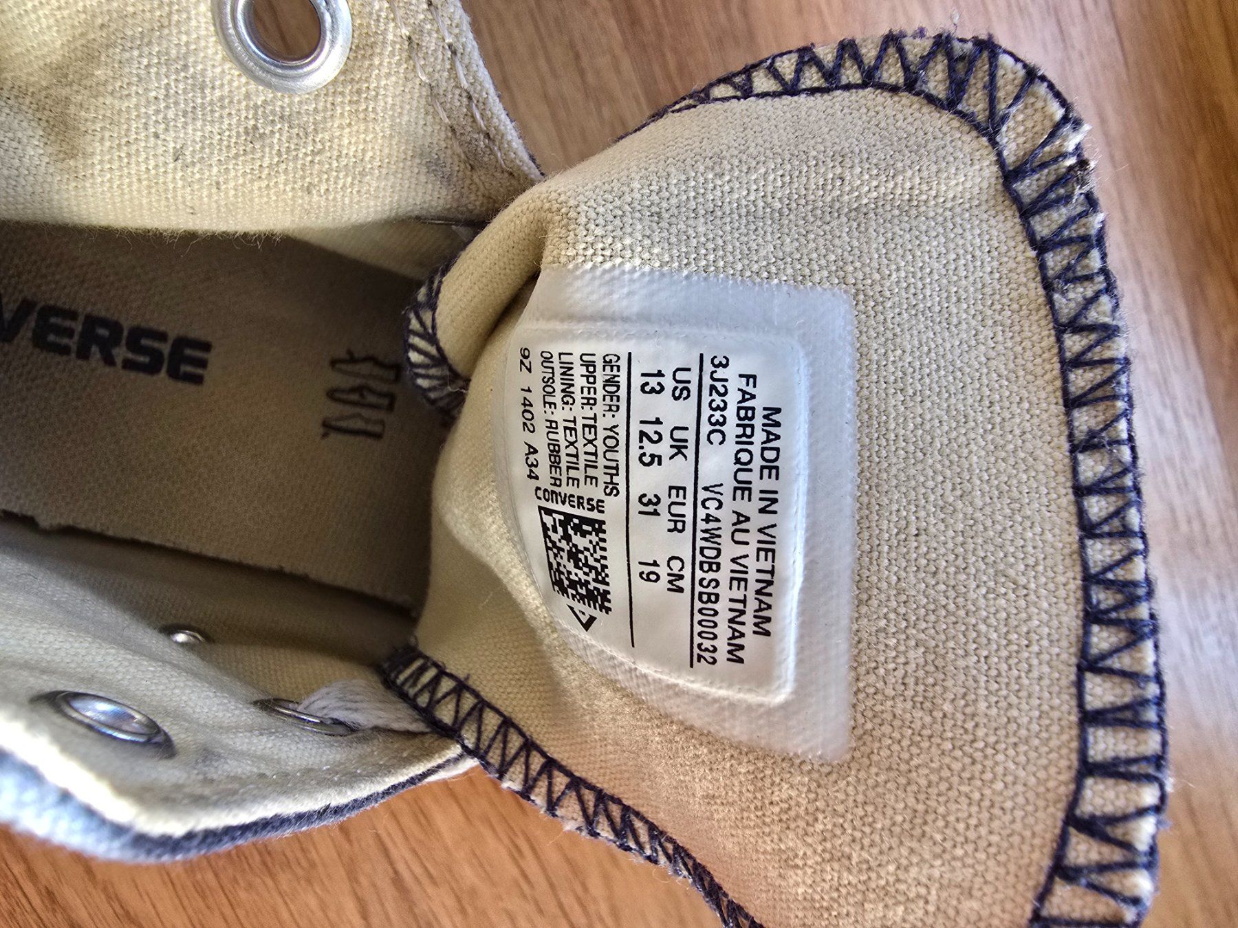 Converse Scarpe per ragazze: Converse All Stars, Gr. 31, Dunkelblau – Usato da Büttikon AG venduto da Amineah 3