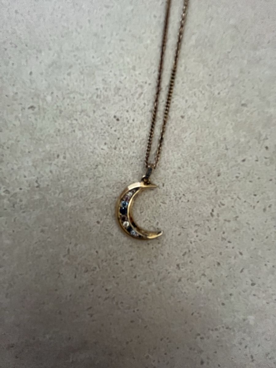 Catenine: Thomas Sabo Kette mit Mondanhänger – Usato da Selzach venduto da anjasheila 2
