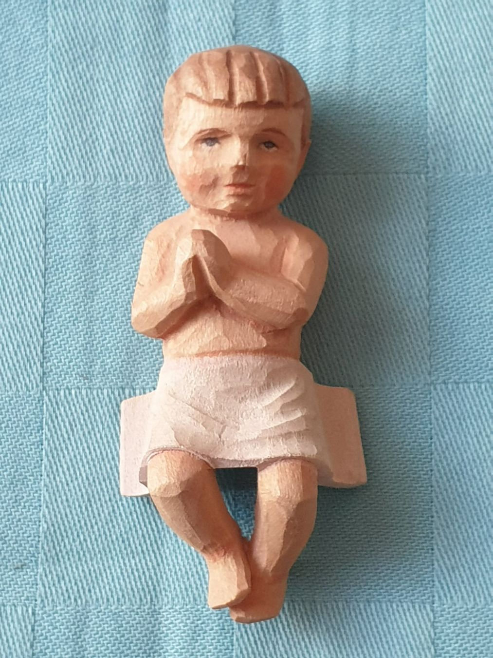 Statuette: Krippenfigur Krippe Holz geschnitzt – Usato da Mörschwil venduto da spirspi 1