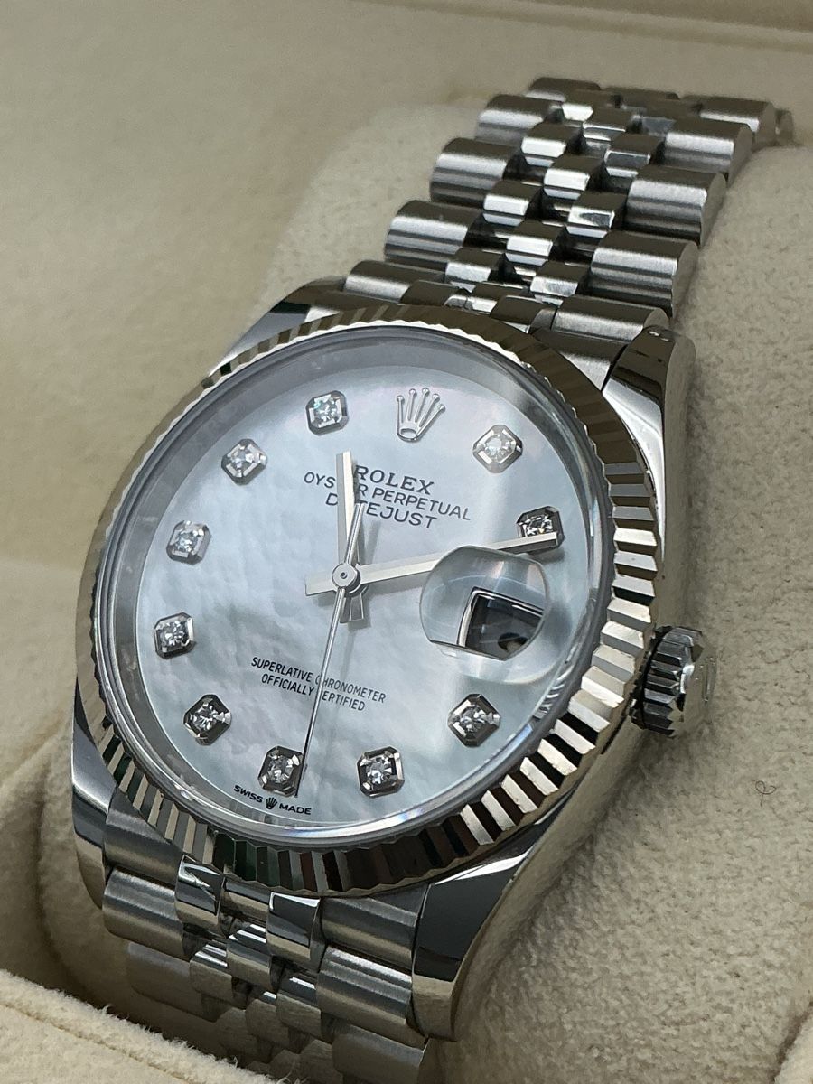 Rolex Orologi: Rolex Datejust 36 Ref. 126234 Fullset  – Usato da Zürich venduto da watchdealer-24