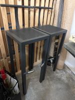 2 Barstühle von Philippe Starck Klassiker Metall