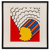 Serigraphie Nicholas Krushenick