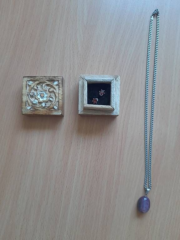 Orecchini pendenti & Orecchini a lobo: Ohrstecker Granat 6mm in 925 Silber – Usato da Ebnat-Kappel venduto da mon_nk52 2