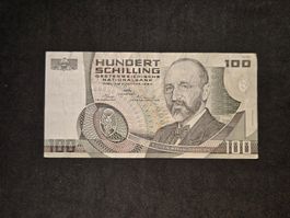 100 Schilling - Österreich - 1984