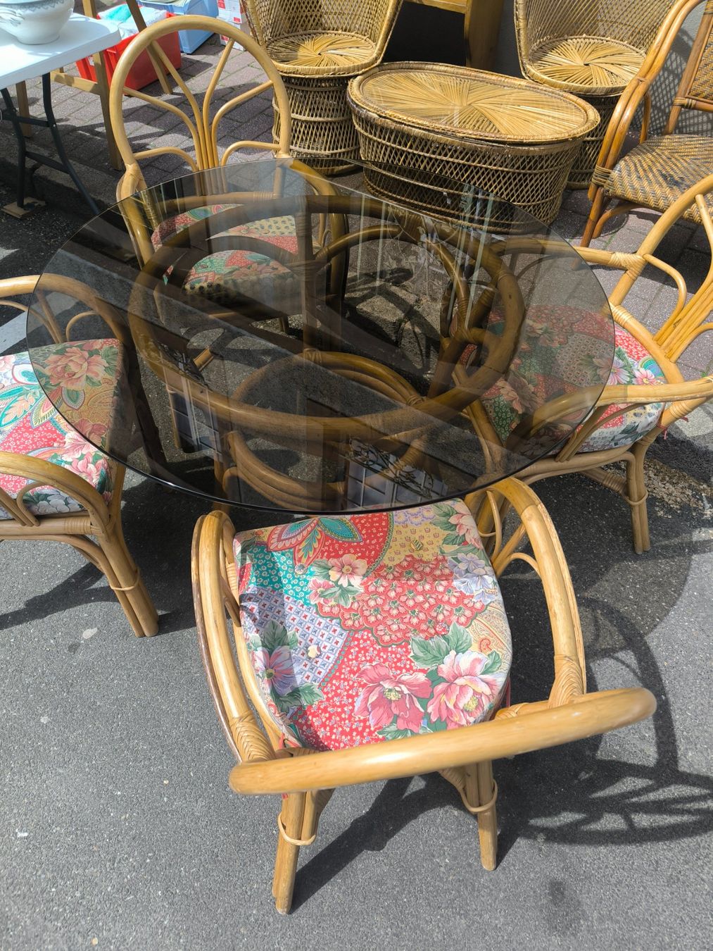 Tischset: Salon rotin – Gebraucht aus Wittenheim von LeGrenierdeSam 1