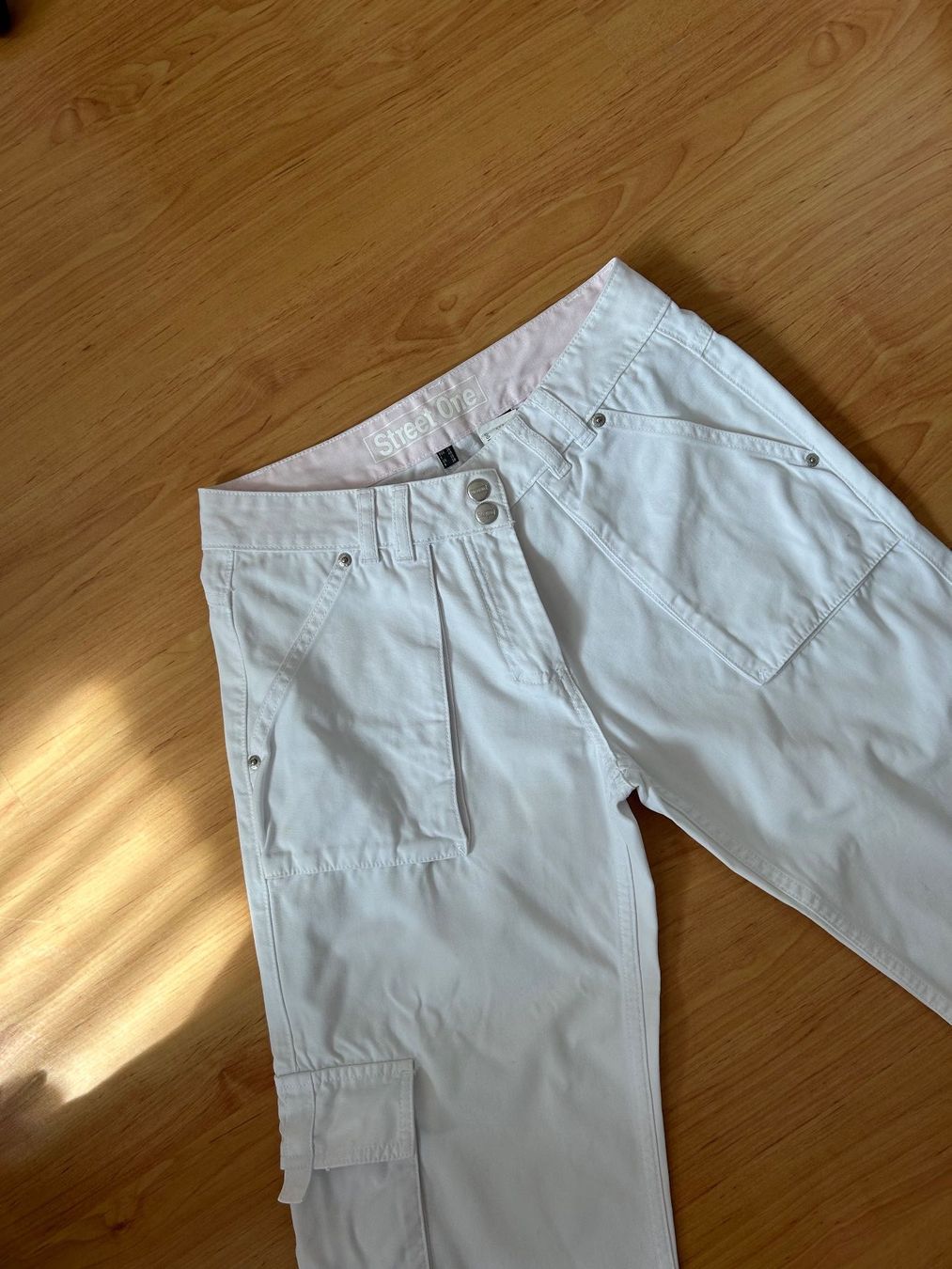 Pantaloni: Damenhose weiss Street One – Usato da Gutenswil venduto da walker60 1