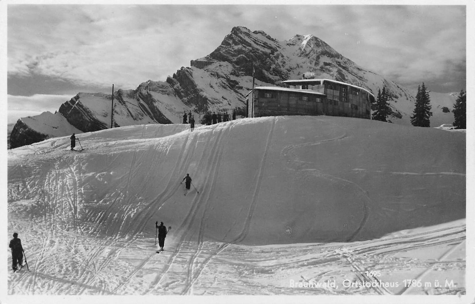 Cartoline postali: Braunwald ortstodkhaus – Usato da Biasca venduto da Blenio71