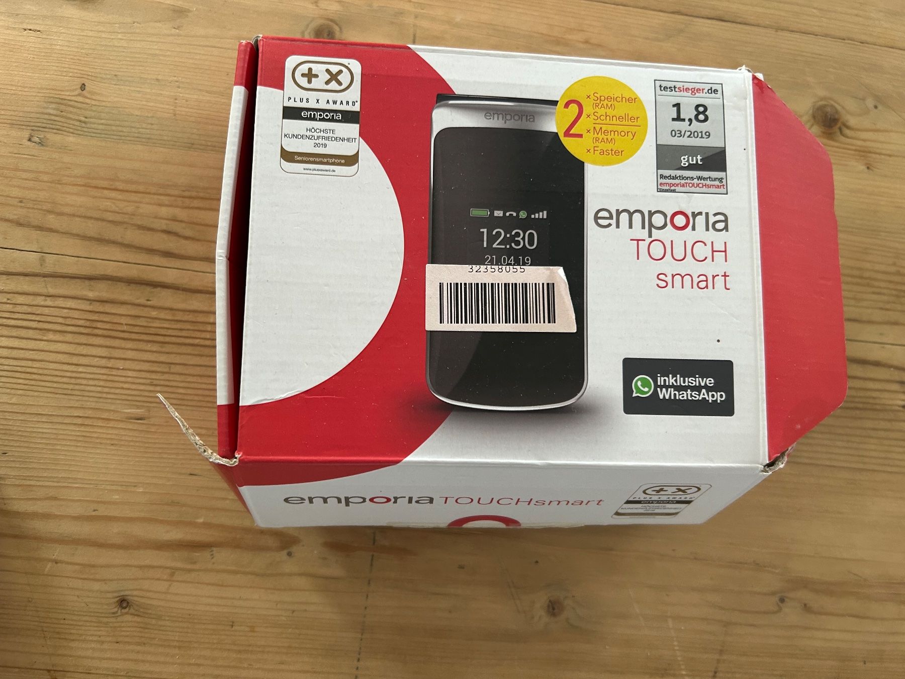 Emporia Handys / Smartphones: Emporia-Handy Touch smart – Gebraucht aus Würenlos von Bestseller018