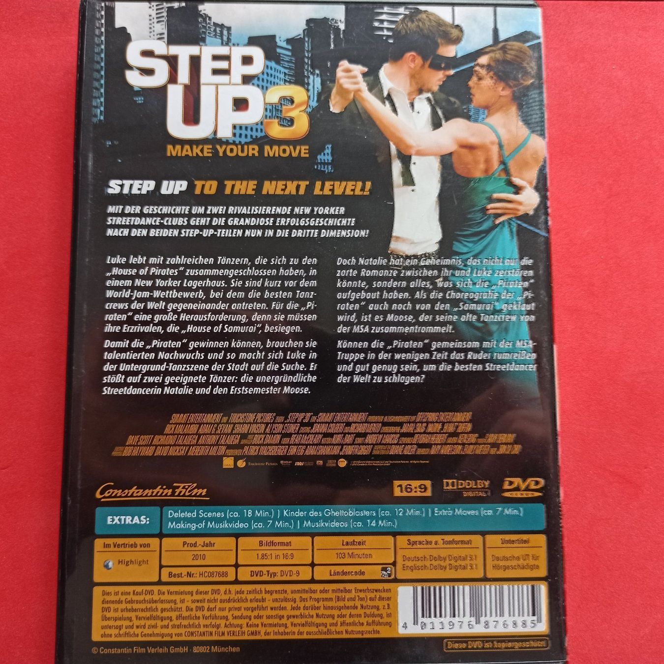 Tutti i DVDs: Step Up 3 - Make Your Move – Usato da Dübendorf venduto da kb86_MOVIE 1