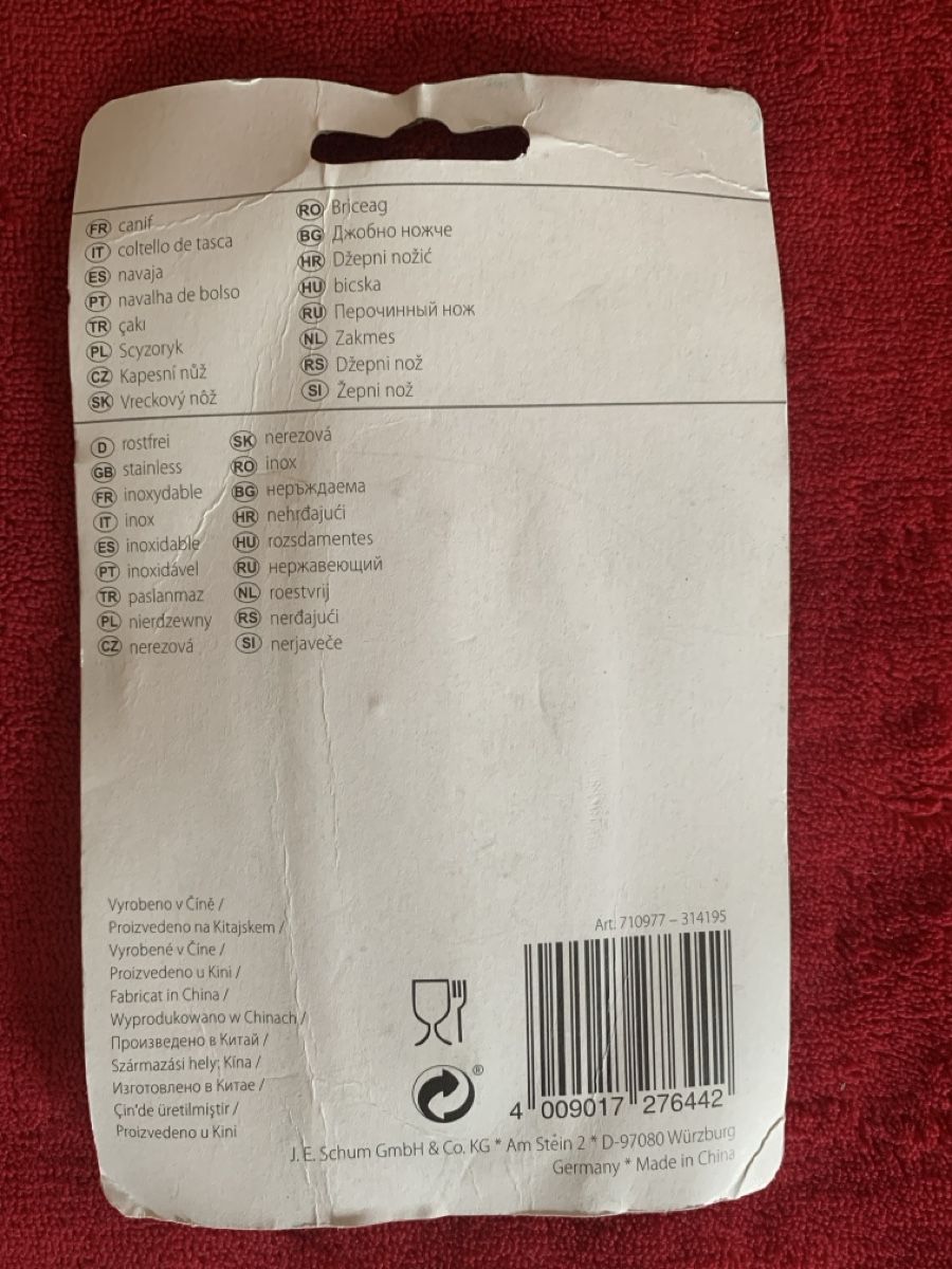 Taschenmesser: Taschenmesser – Neu und originalverpackt aus Zürich von Olimpied 2