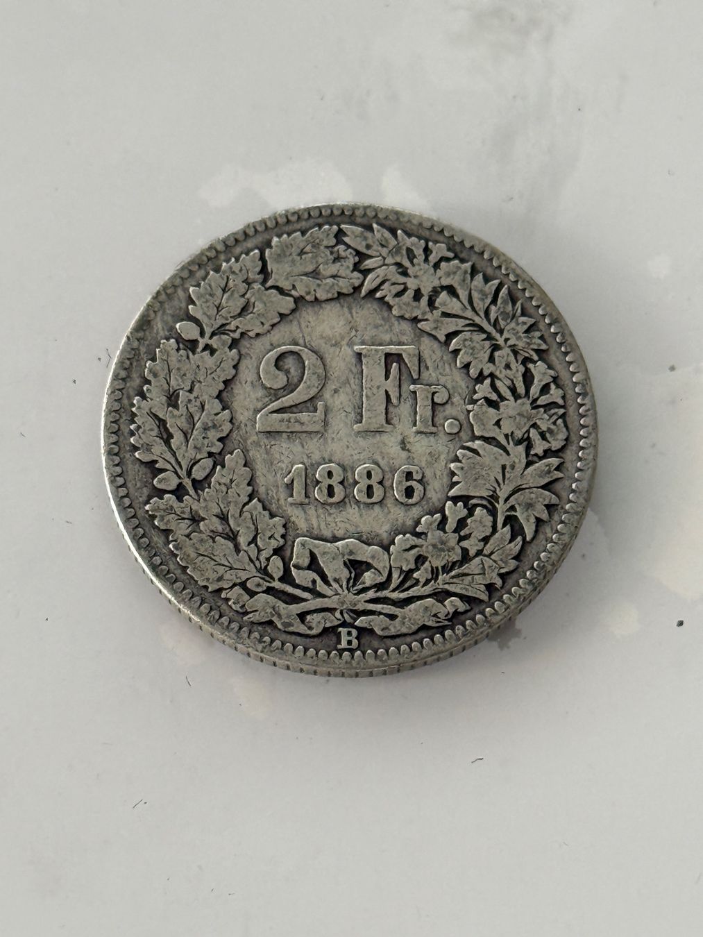 Tutti le monete: 2 Franken 1886  Rar – Usato da Wallisellen venduto da SWISS_SILVER1