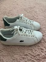 Lacoste Sneaker Weiss Leder/Wildleder Gr. 36