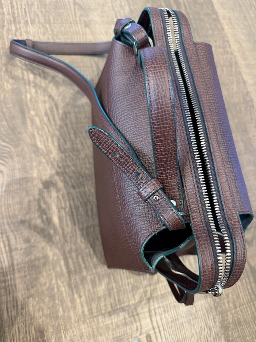 Jil Sander Borse da donna: Jil Sander brown leather handbag – Usato da Herrliberg venduto da Tubalp 5