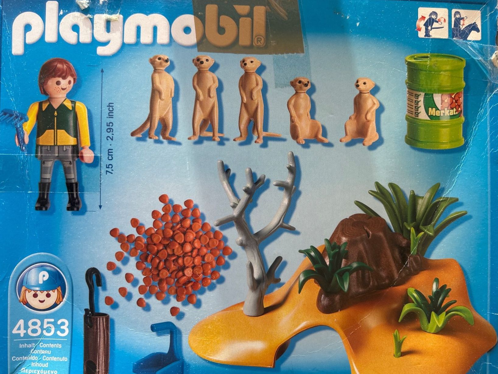 Playmobil Giocattoli: Playmobil 4853 Erdmännchenkolonie – Usato da Kradolf venduto da dafizh 1