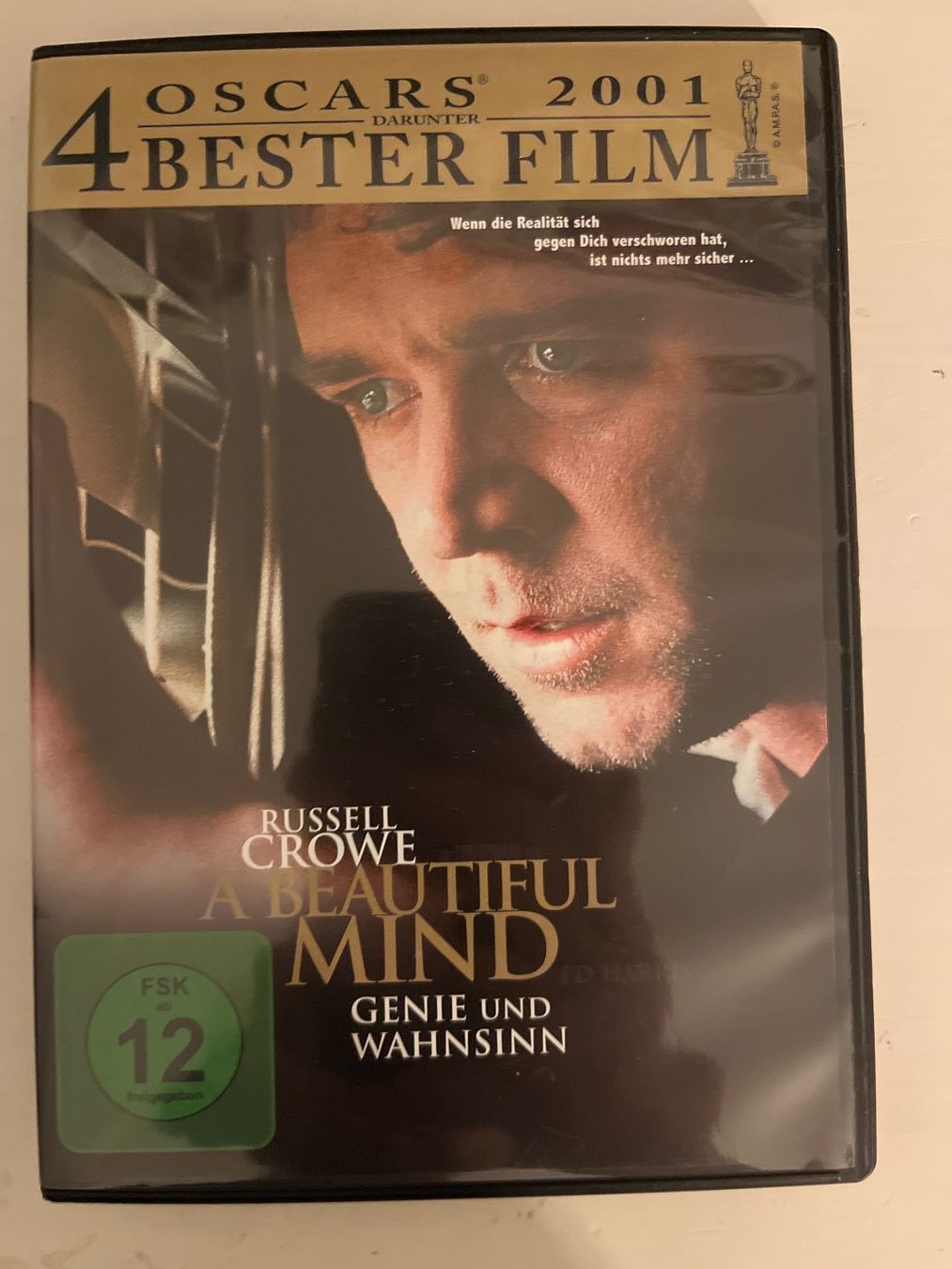 Tutti i DVDs: A Beutiful Mind (2001) DVD - Russell Crowe – Nuovo (secondo la descrizione) da Sierre venduto da black.box