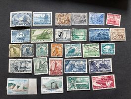 Lot Schiffe ganze Welt meist gestempelt  (M101)
