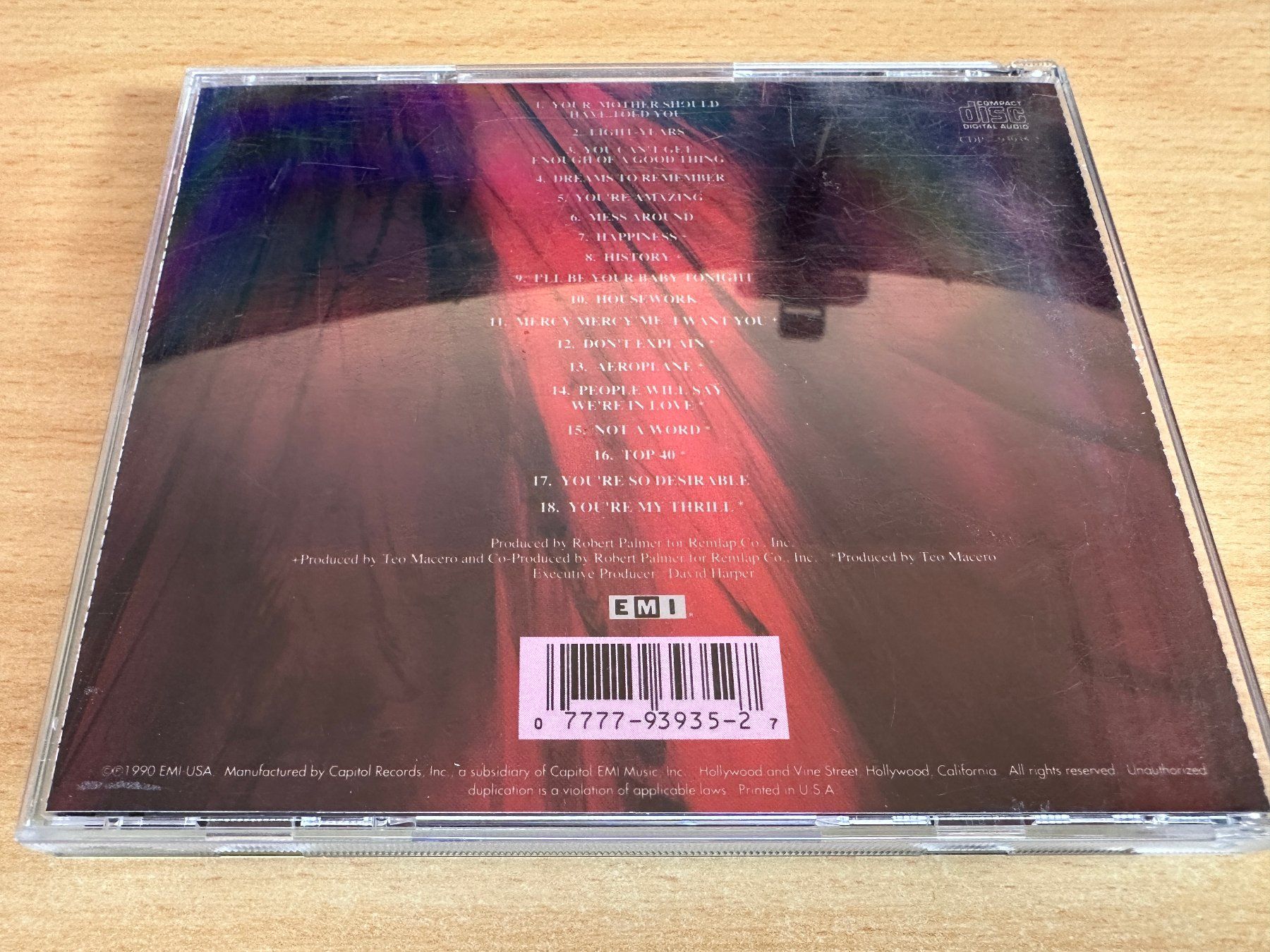 CDs: Robert Palmer – Don't Explain – Gebraucht aus Rikon im Tösstal von Alpenmutz 1