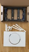 GEBERIT Betätigungsplatte Sigma10 Weiss mit Chromring