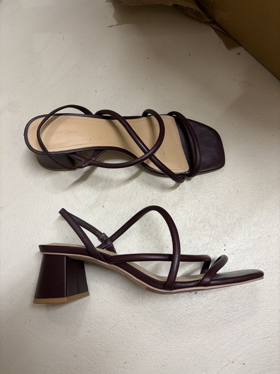 Scarpe da donna: Riemchensandalen mit Blockabsatz braun Gr. 39 – Usato da Zürich venduto da islabelllaleh 2