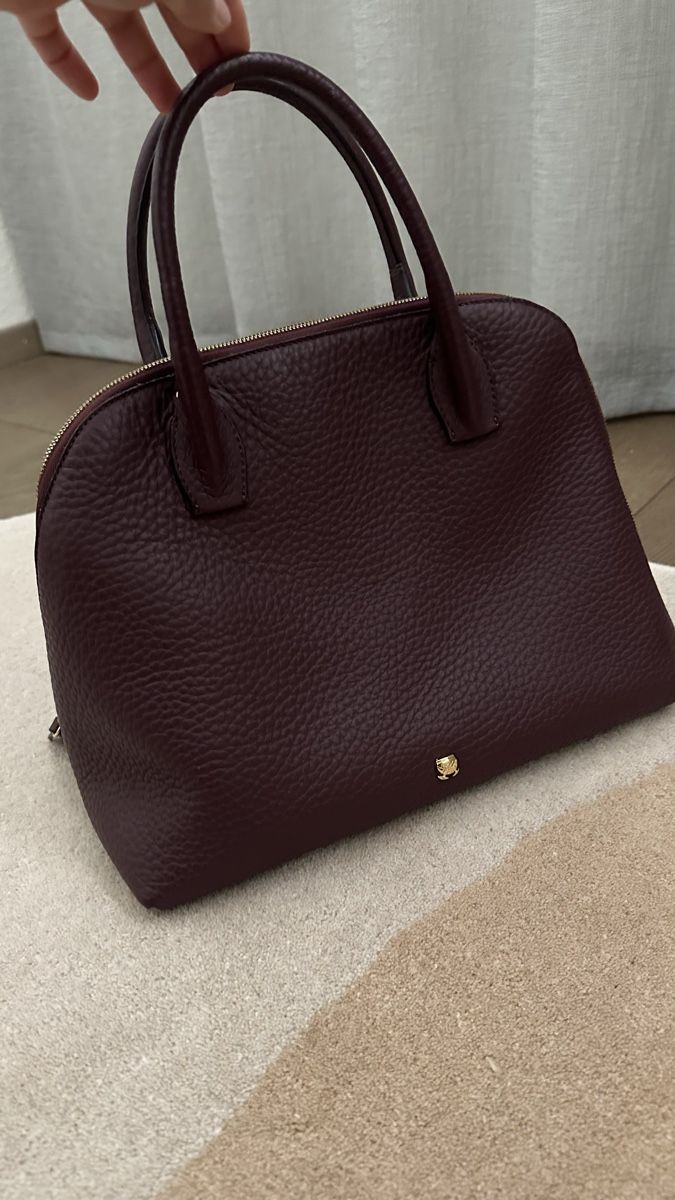Navyboot Borse da donna: Navyboot burgundy Shopper Handtasche Leder – Usato da Winkel venduto da linhlinh 1